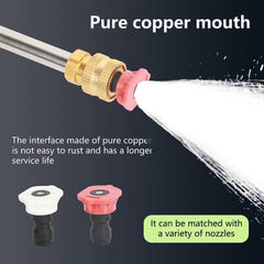 48v Double Battery Car Washer Gun With 12.6v Charger