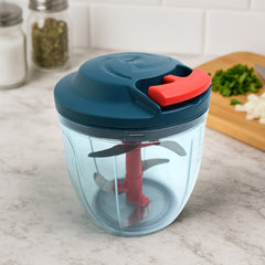 Apex Speed-x Hand-powered Vegetable Chopper (1000 Ml)
